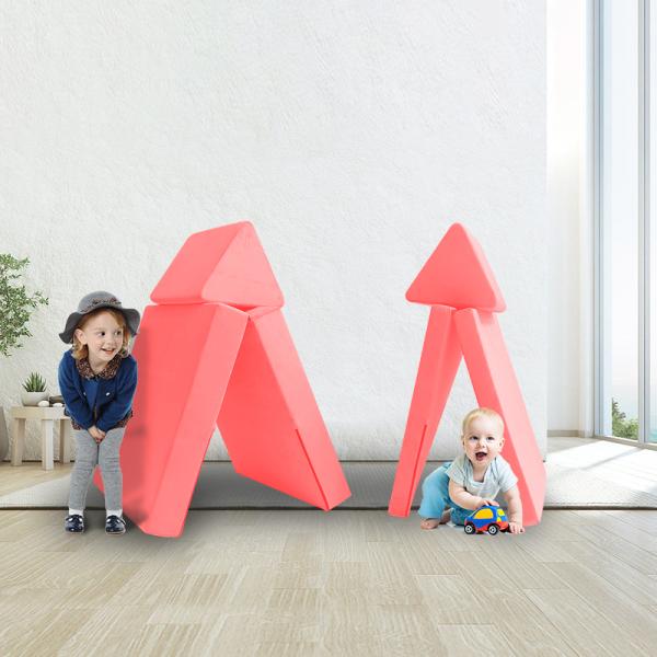 6pcs High Density Foam Modular Play Couch Support OEM ODM OBM