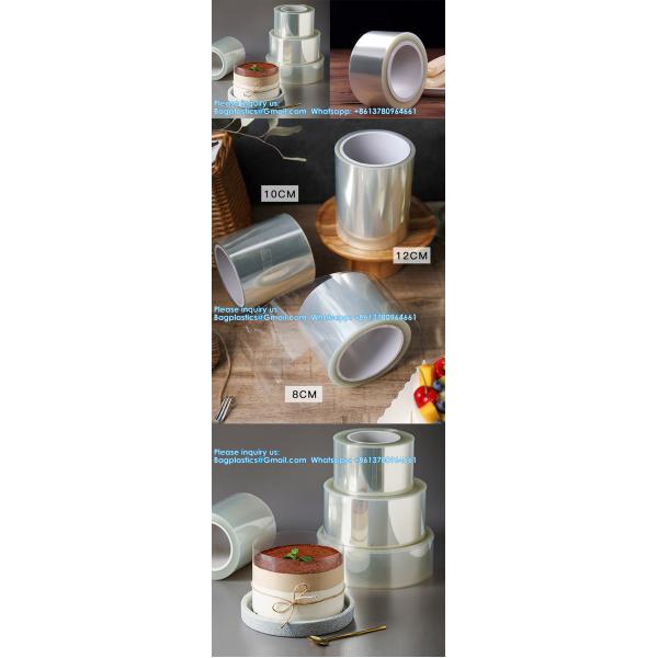 Kitchen Tools Bakeware Decoration Mousse Cake Decoration Tools Baking Desserts Cake Surround Cake Collar Wrap