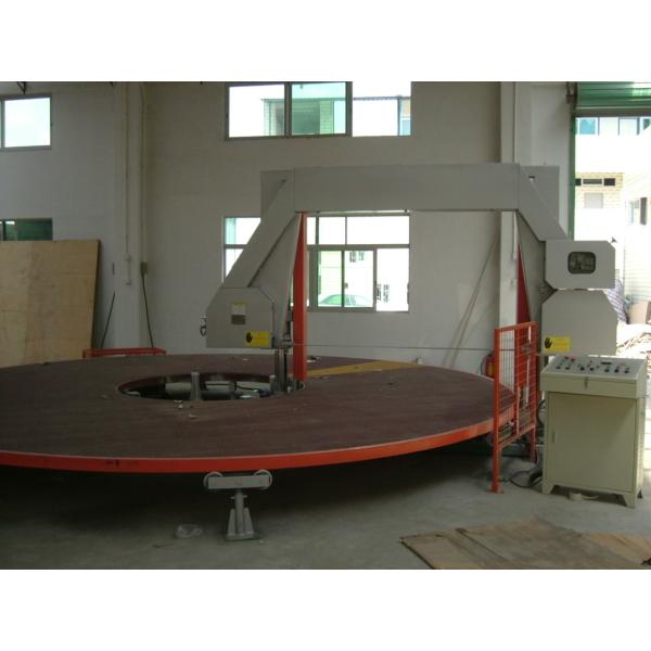 Automatic Round Circular Sponge Foam Cutting Machine , Polyurethane Foam Cutter