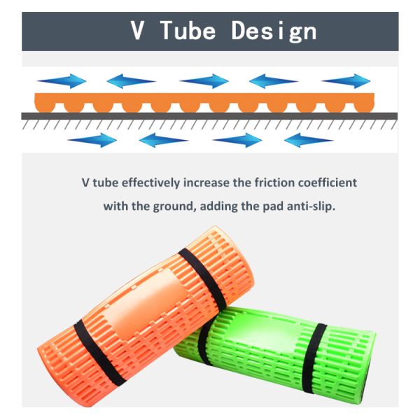 Closed Cell IXPE Foam Camping Mat Size Custom Military Foam Sleeping Pad