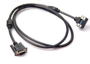 Best Displayport To Vga Cable / Computer Monitor Cable Angle 15 Pin VGA Male Interface wholesale