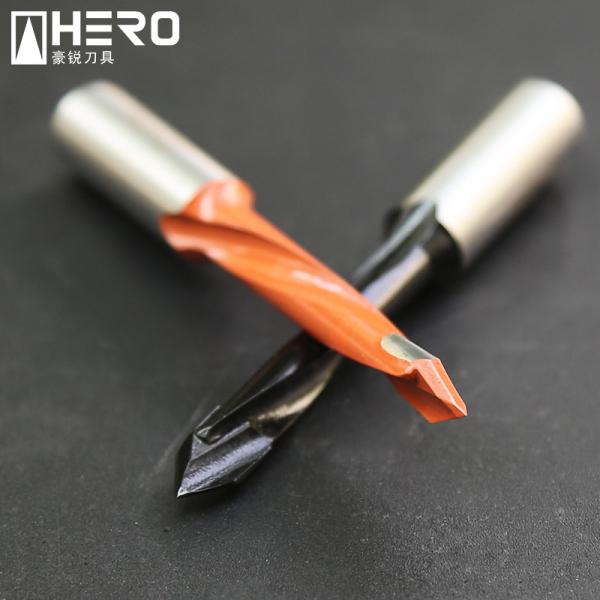 High Precision Wood Drill Bits , Hole Cutter Drill Bit Hex Straight Shank Light Cutting