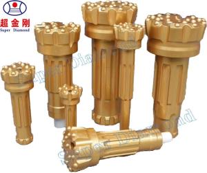 DTH Drilling Bit Made of Alloy Steel for Complex Formation and ISO 9001 2000 Certified