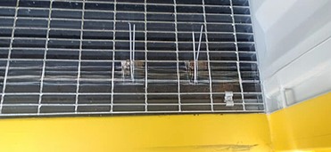 10ft Steel Grating Bundled Floor Ventilated Shutter Dry Container for Dangerous Goods Storage Shipping Containers