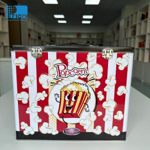 Food Metal Tin Can Bowl Sturdy Practical Tinplate Custom Tin Box