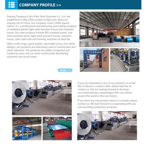Cheap Solid Portable Sandwich Panels for Roof and Wall