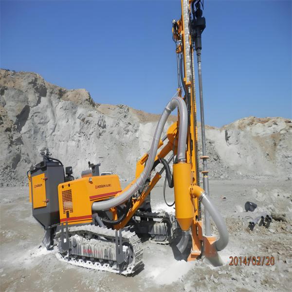 Rock Crawler Blast Hole DTH Drill Rig 20m Drill Hole Depth For Mine