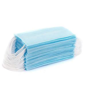 Antibacterial 3 Ply Disposable Face Mask Breathable Personal Health Care