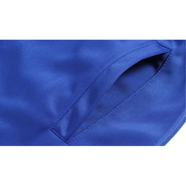Breathable Lightweight Polyester Jacket Blank Standing Collar Gym Apparel