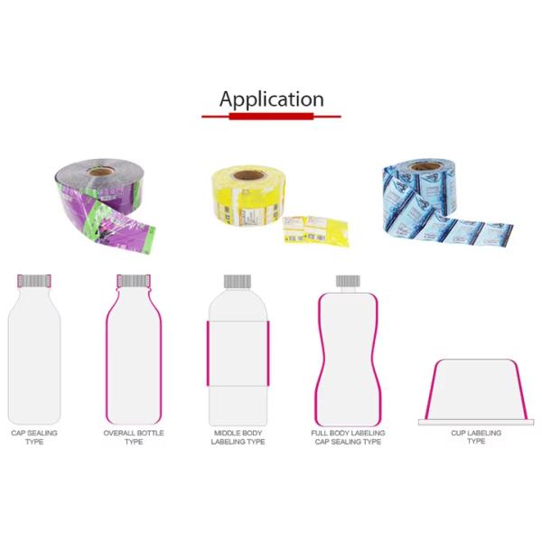 Automatic Horizontal Wrap Around Shrink Sleeve Label Seaming Machine for Plastic Bottle