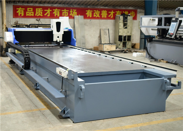 Low Noise CNC V Grooving Machine Environmental Friendly Self Lubricating