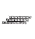 PMMA Optical LED Focusing Lens 160 Degree Moistureproof Stable