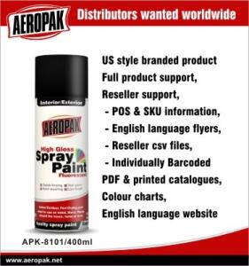 China Scratch Resistant Aerosol Spray Paints , Water Based Multipurpose Spray Paint on sale