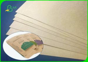 Best Folding Resistance 250gsm 300gsm Kraft Liner Board For Soap Packages wholesale