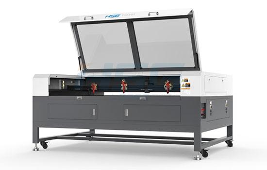 Cheap Fabric and leather laser cutting engraving machine HS-T1810D4 for sale