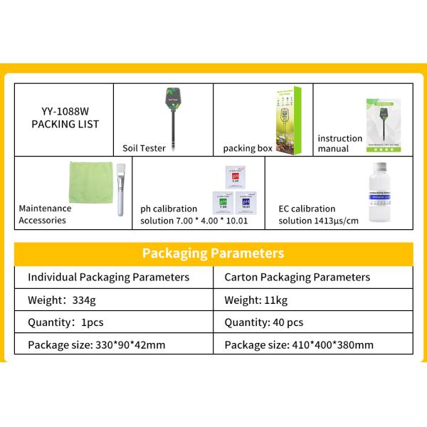 High Precision 8 In 1 Digital Moisture Meter Soil Smart Bluetooth