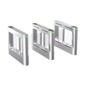 Best Access Management 40W SS304 Acrylic Barrier Turnstile Gate IP45 wholesale