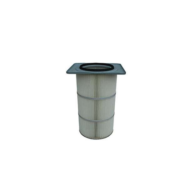 5um,0.5um,2um,0.2um Cylindrical Type Pleated Dust Filter Cartridge Reusabl