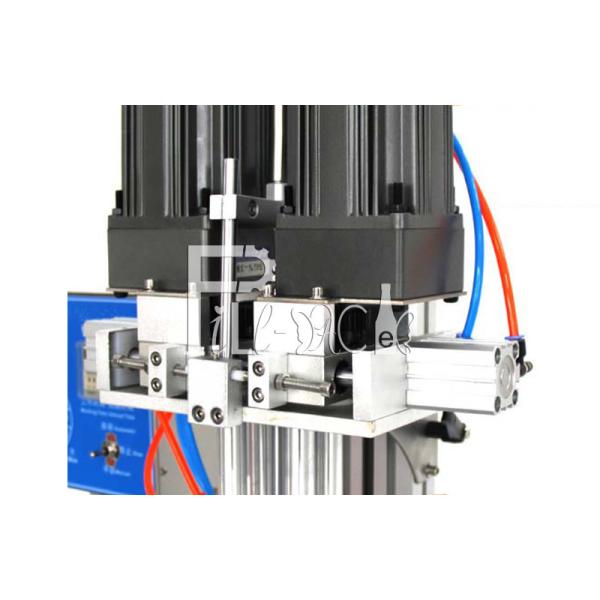 Semi Auto Desktop Pneumatic Screw Capping Machine For Spray Plastic Bottle