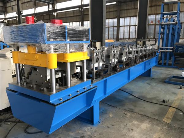 Cheap With Film System Ridge Cap Roll Forming Equipment Drive by Chain 0-15m/min for sale
