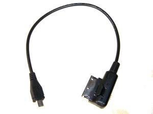 China Audi AMI Cable with Micro USB integrates Audi Music Interface(AMI) with your mobile on sale