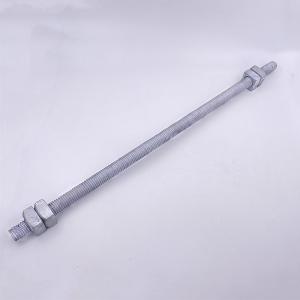 China 1/2 Electric Power Fittings HDG Forged Double Armign Bolts on sale