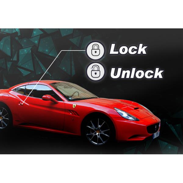 Two Way Car Emergency Alarm System Remote Starter High Security Easy Installation