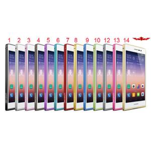 Buy cheap Fashion Design Ultra Thin 0.7MM Aluminum Bumper For HUAWEI P7 Multi Color Gift from wholesalers