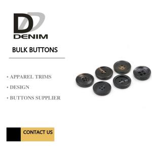 Best Black 4 holes Garments Large Size Buttons wholesale