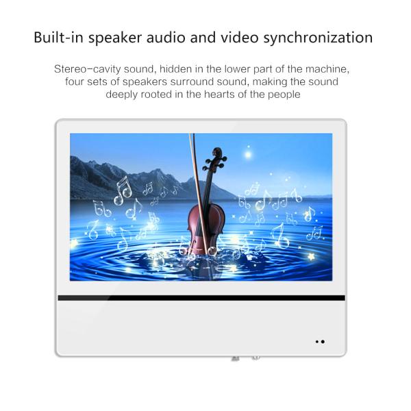 21.5inch Lcd Display For Elevator Mount Digital Poster Media Player 250cd/M2 Brightness