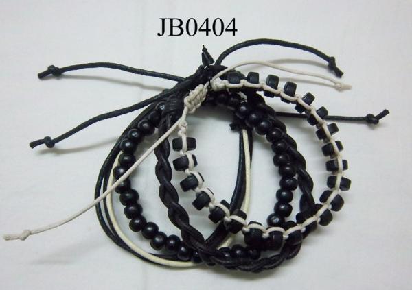 Cheap Wood Beaded Bracelet Pack for sale