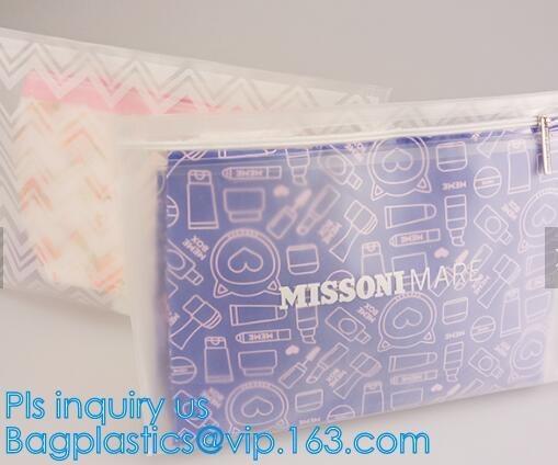 Cheap Cheap Frosted PVC Zip Lock Document Bag With Customized Logo，A4 PP /PVC Plastic clear File Folder/Document Bag with Fast for sale
