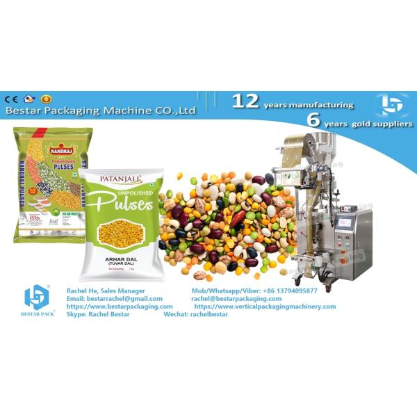 Dry fruit Dates 30g pouch automatic weighing packing machine BSTV-160A
