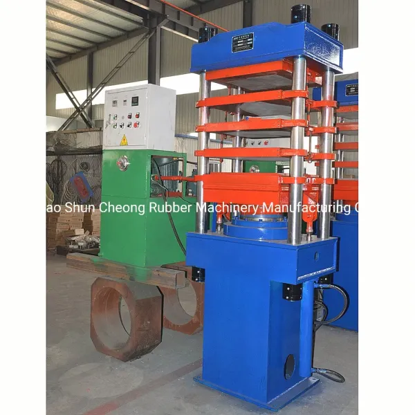 PLC Control Rubber Vulcanizing Press with 0.63 MN Total Pressure and Electric Heating for Efficient Vulcanization