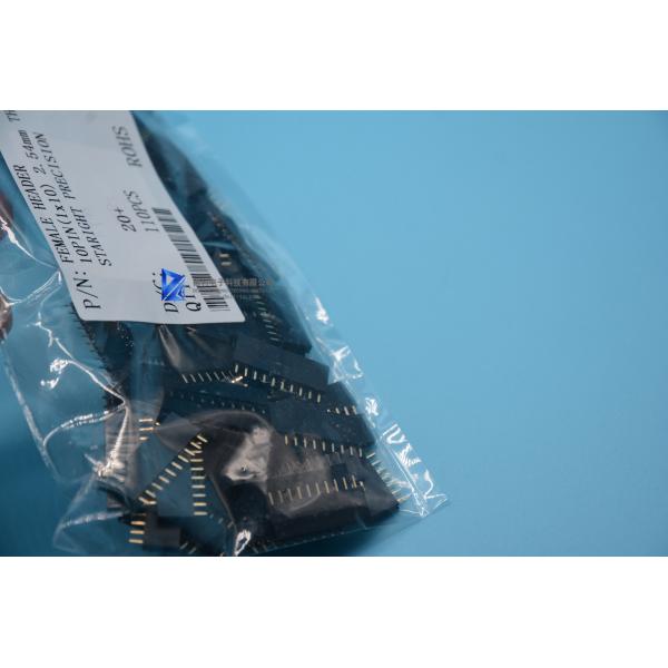 Plastic Female Header 5P 10P Pitch 2.54mm THT PCB Connector