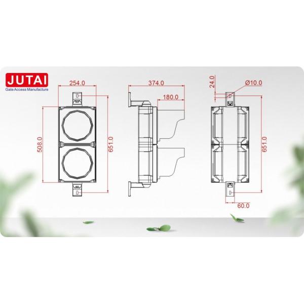 Two Colors Traffic Sign 200mm LED High Bight Traffic Light