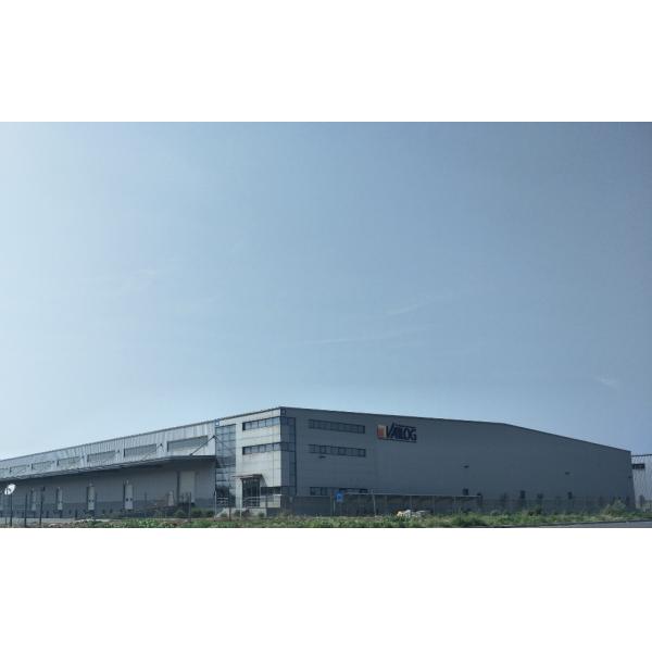 Prefab Portable Steel Frame Workshop Buildings With Light Steel Structure