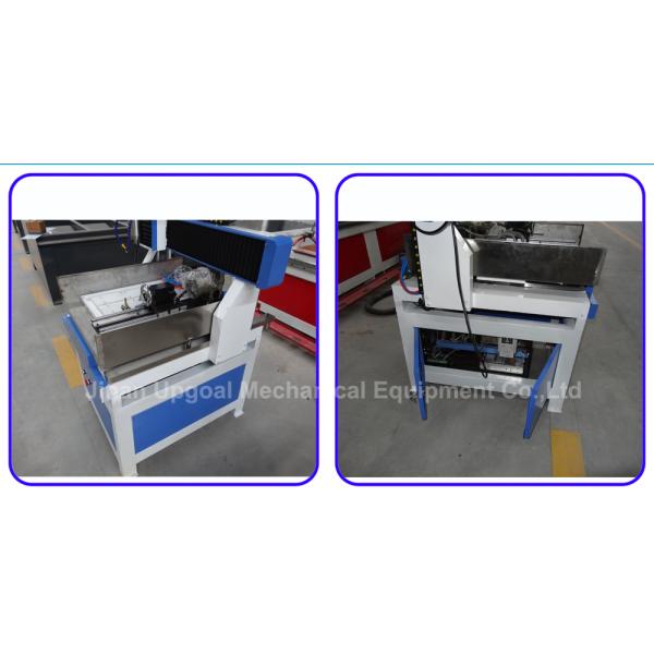 600*600mm Cast Iron CNC Metal Carving Machine with 4th Axis DSP Control