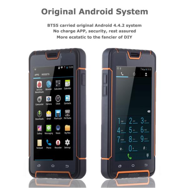 Cruiser BT55 2MP+8MP 3G Android rugged phone with NFC