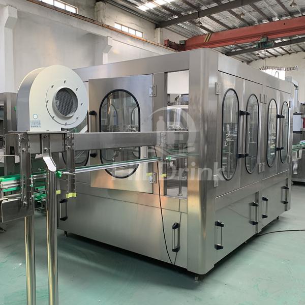 Automatic Monoblock Water Bottle Filling Machine 7000BPH 500ML