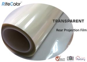Best Rear Projection Holographic Screen Film / Transparent Rear Projector Film wholesale