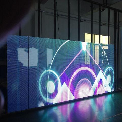 Cheap 266x250 Transparent LED Display Panel Multiscene Aluminum Frame for sale