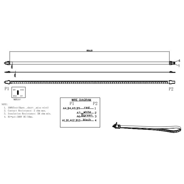 Multifunction Mobile Phone Data Cable Charging Cable  USB TYPE-C For Android Features Scale&Hang things 850mm