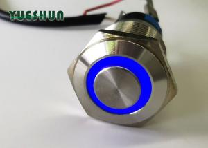 Best High Head Push Button Switch LED Illuminated , Aluminum Stainless Steel Push Button Switch wholesale
