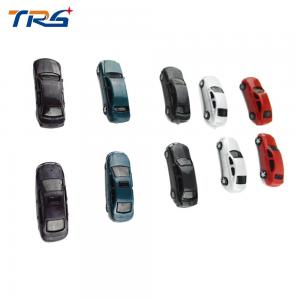 Best 1:100 scale ABS plastic model painted car model toy 4-4.8cm for architectural miniature kits wholesale