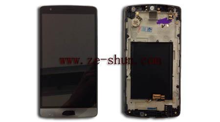 Cheap Black Cell Phone LCD Screen Replacement For LG G3 Beat G3s Complete for sale