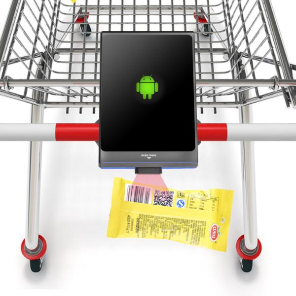 Convenient Indoor Supermarket Checker with Scanner and Battery Pixel Pitch 2.5mm