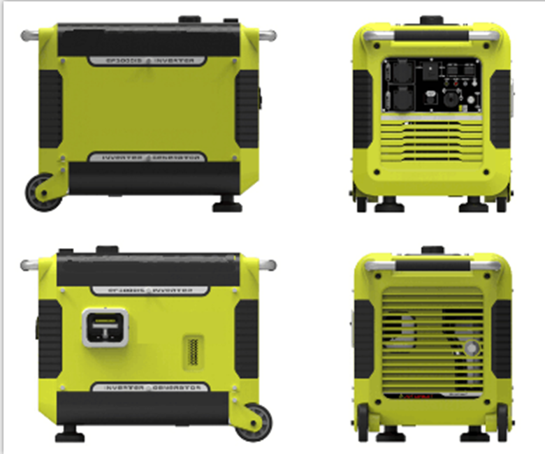 Pure Wave Mobile 3000w Home Inverter Generators