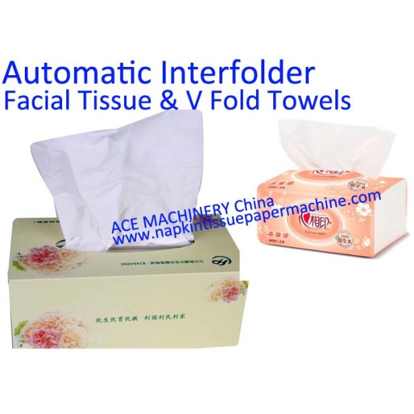 Full Automatic Facial Tissue Paper Machine With Log Saw Soft Packing Machine