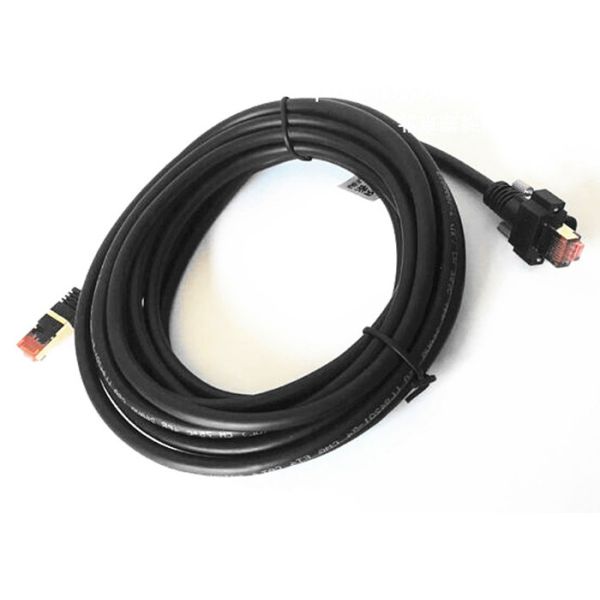Scuff Resistant Camera Rj45 Data Cable Bare Copper Conductor Black Color